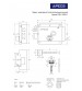 Замок накладной электромех. Apecs ERL-2369.1-INOX-R правый