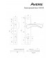 Broasca ingropata AVERS 1323/70-AB bronz antichizat
