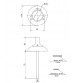 Blocator APECS TT-0503-6-DC cupru inchis